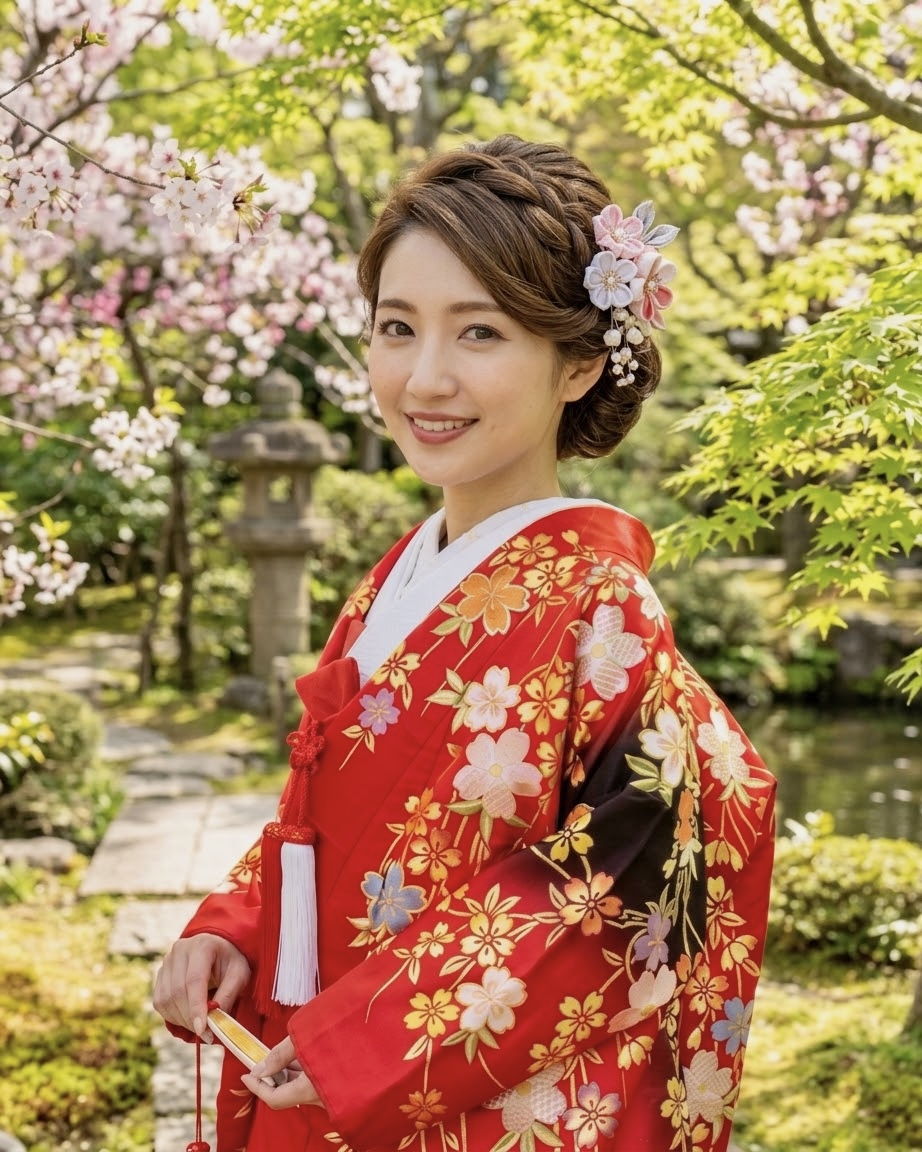 JUK093  赤黒枝垂桜