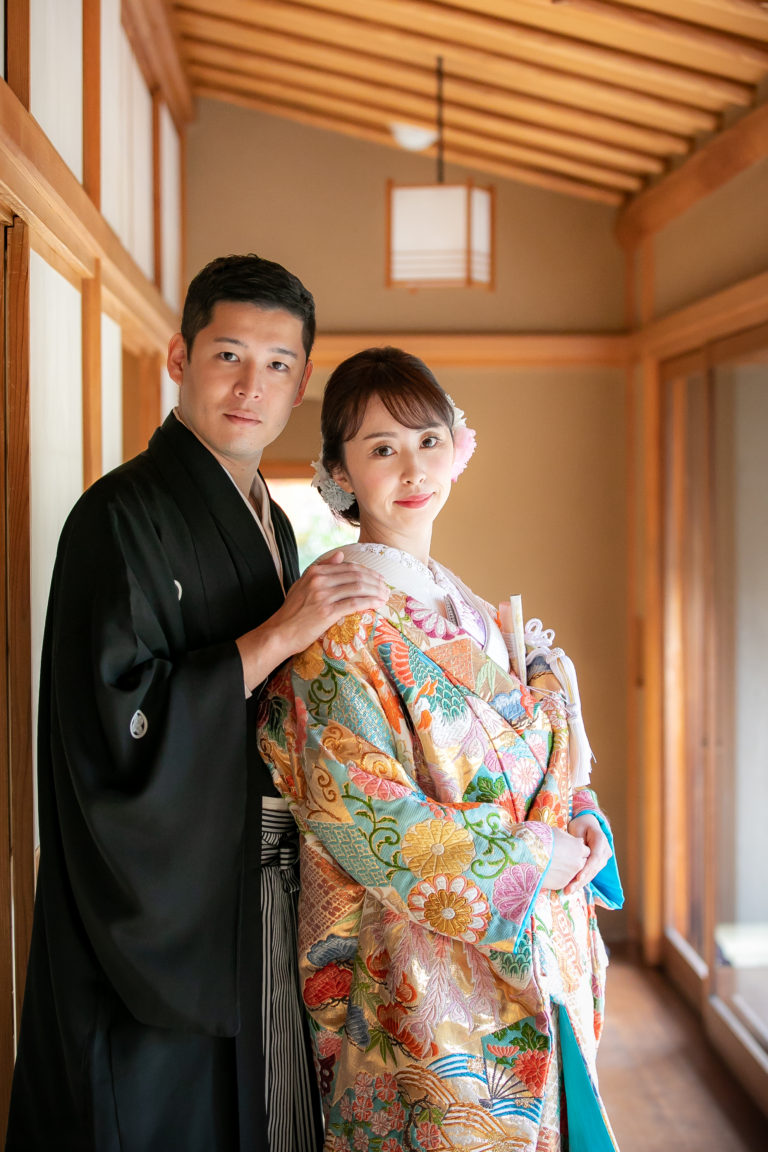 目白庭園にて前撮り撮影♡先輩花嫁様