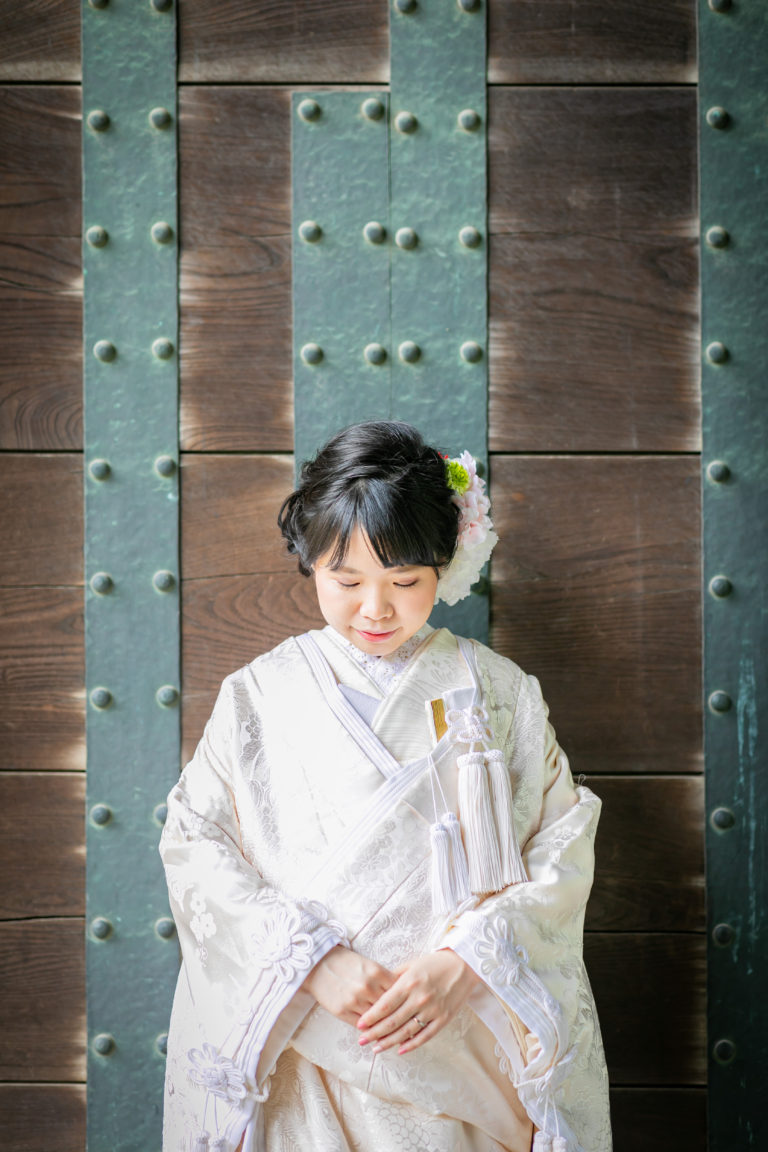 北の丸公園にて前撮り撮影♡先輩花嫁様