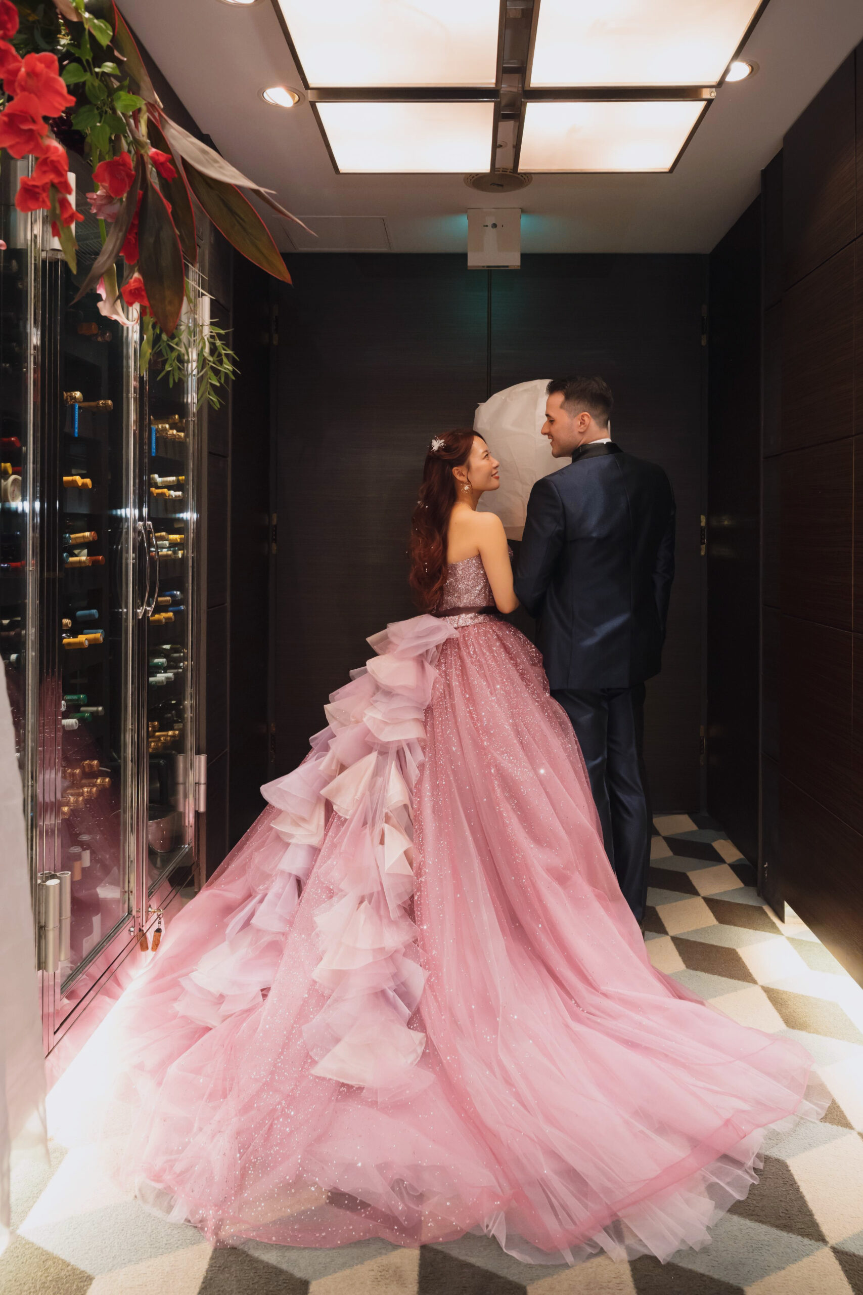 レストランルークスカイラウンジ♡先輩花嫁様